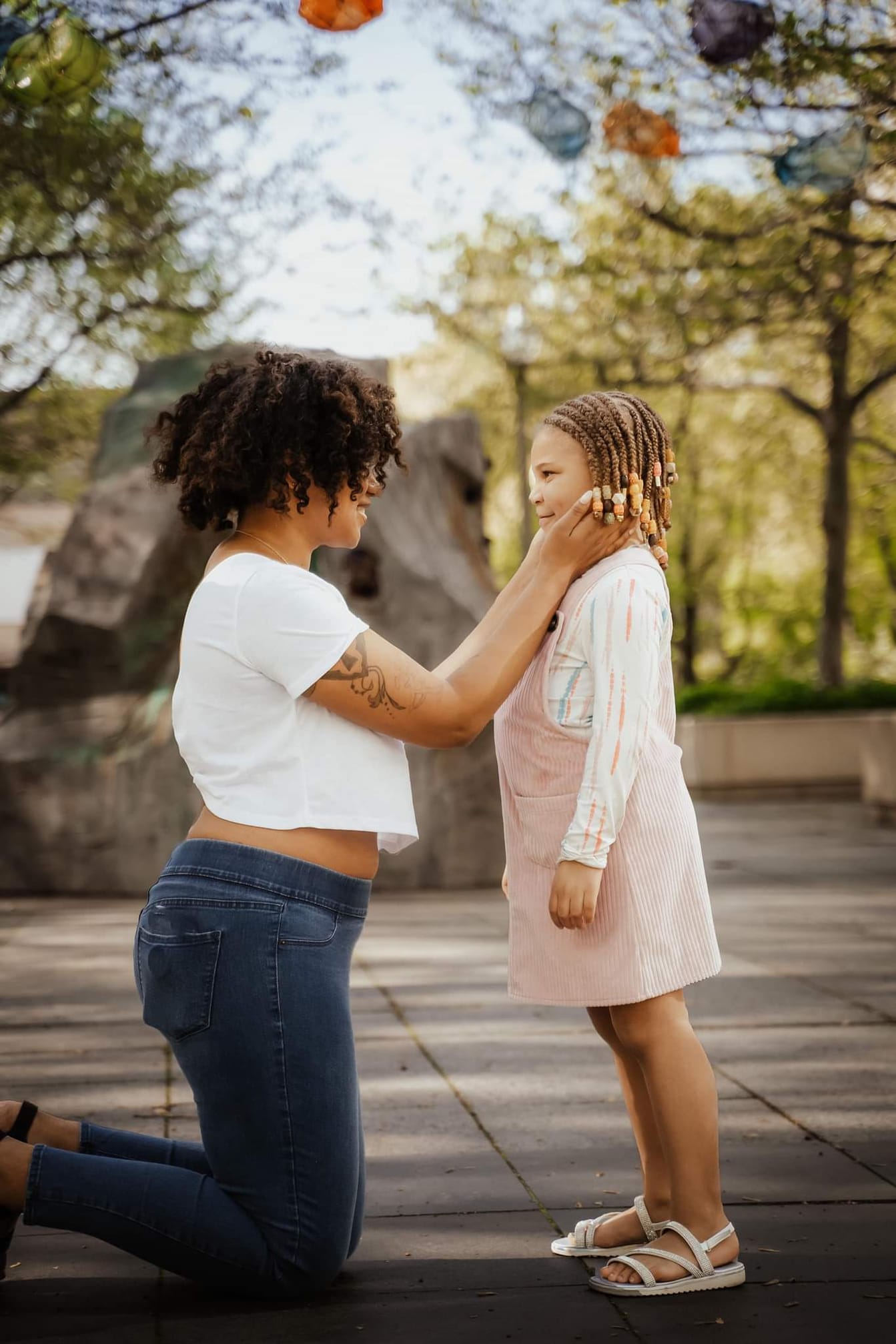 Co-Owners Mother and Daughter business small black women owned business